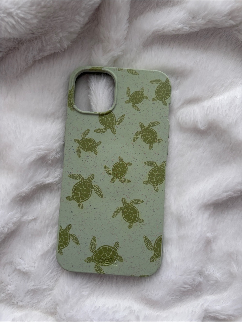 Green Sea Turtle iPhone 14  Max Pela Case with MagStrip